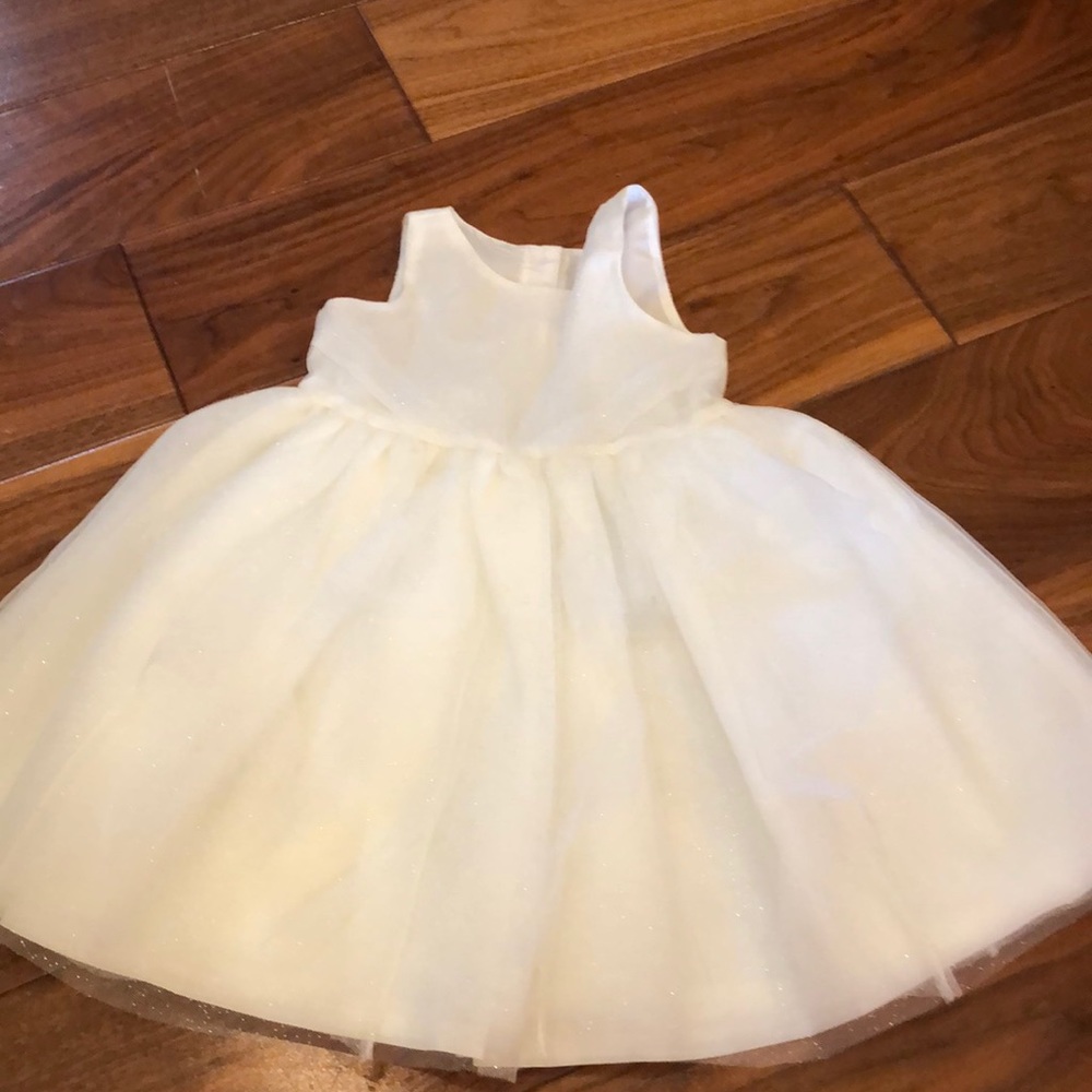 Janie and jack white tulle dress
